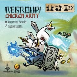 Draco Studios Board Games > Small Box Games Regroup! Chicken Army 793888243255 DAO 44100