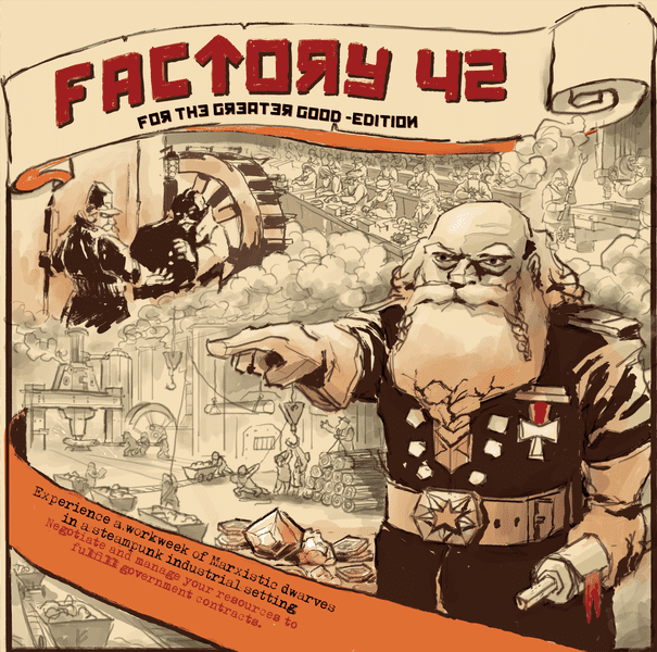 Dragon Dawn Productions Board Games > Large Box Games Factory 42: For the Greater Good Edition 639510694364 DDP F42FGGE