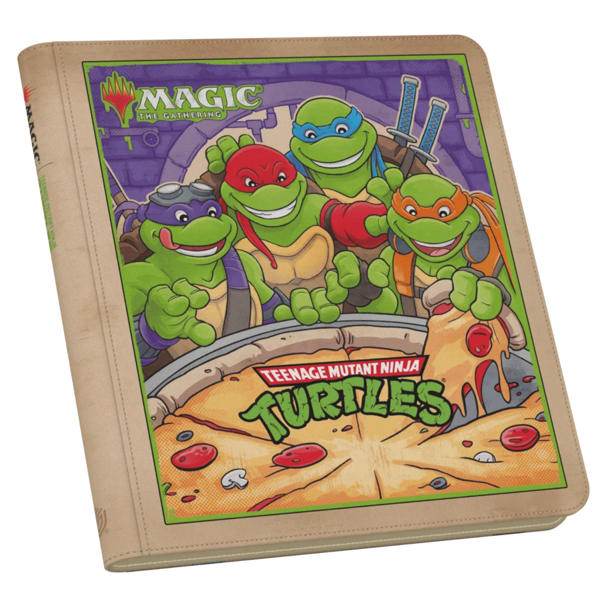 Dragon Shield Game Supplies > Card Binders ZIPFOLIO: 480 XENOSKIN MAGIC: THE GATHERING TEENAGE MUTANT NINJA TURTLES - PIZZA BOX 4056133048361 ULT UGD011833
