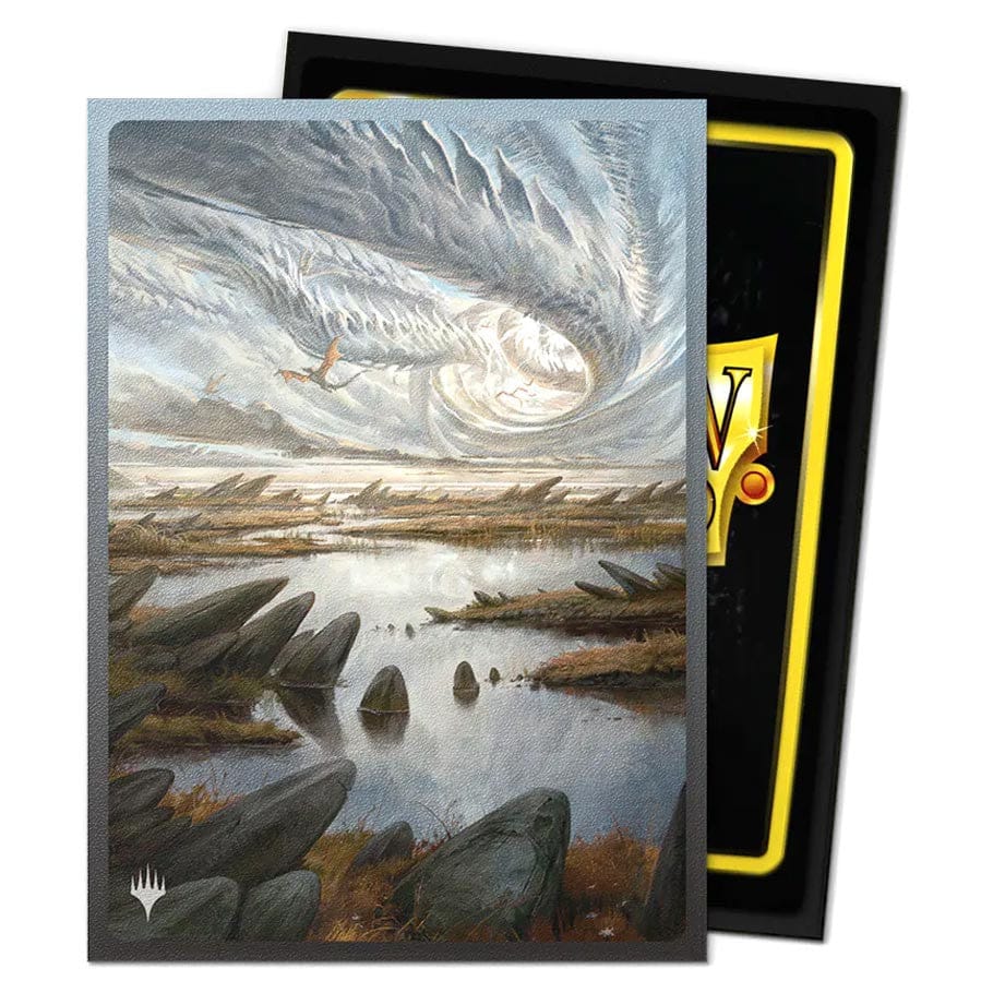 Dragon Shield Game Supplies > Card Sleeves Deck Protector: Art: Dual Matte: Magic the Gathering: Landfall Series: Marsh Flats (100) 5706569165055 ATM16505