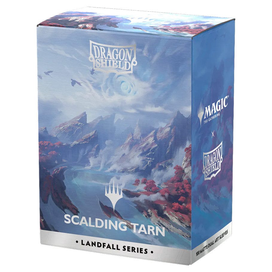 Dragon Shield Game Supplies > Card Sleeves Deck Protector: Art: Dual Matte: Magic the Gathering: Landfall Series: Scalding Tarn (100) 5706569165031 ATM16503