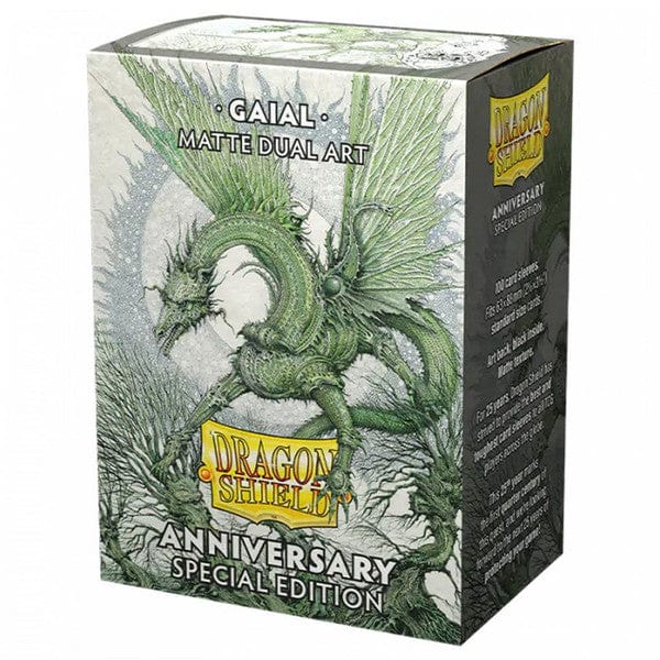 Dragon Shield Game Supplies > Card Sleeves Deck Protector: Dragon Shield: Art: Dual Matte: 25th Anniversary Gaial (100) 5706569121044 ATM12104