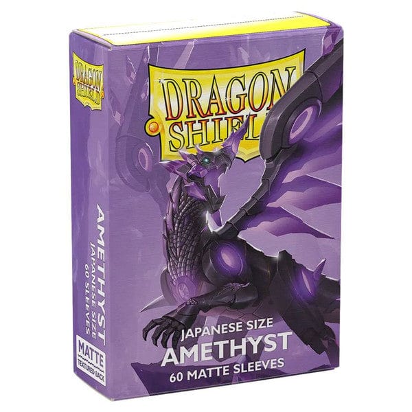 Dragon Shield Game Supplies > Card Sleeves Deck Protector: Dragon Shield: Japanese: Matte: Amethyst (60) 5706569111601 ATM11160