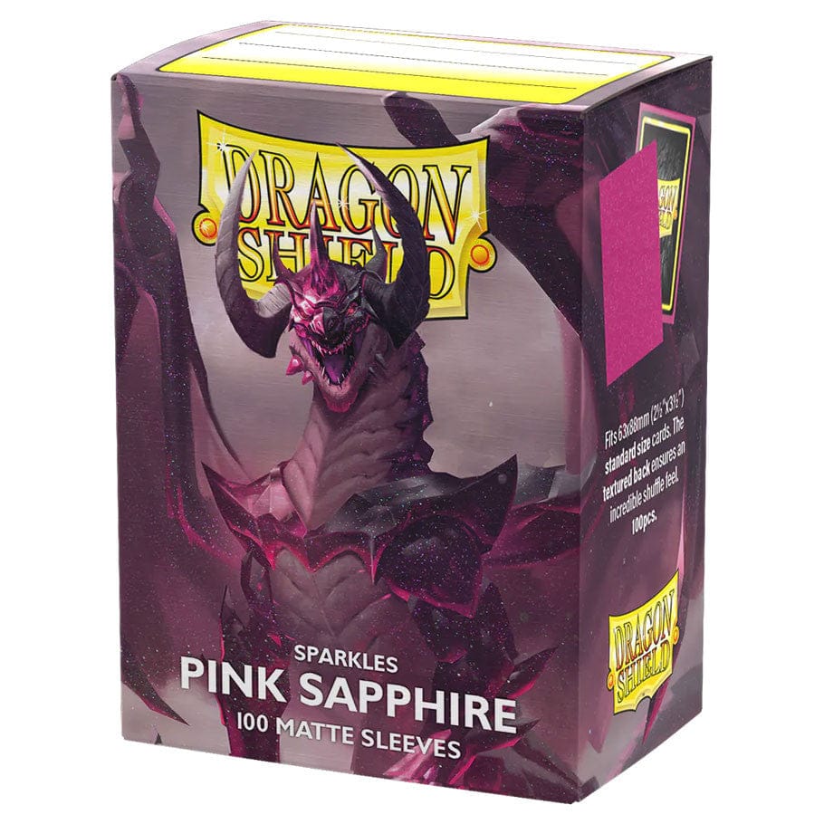 Dragon Shield Game Supplies > Card Sleeves Deck Protector: Matte: Pink Sapphire (100) 5706569110611 ATM11061