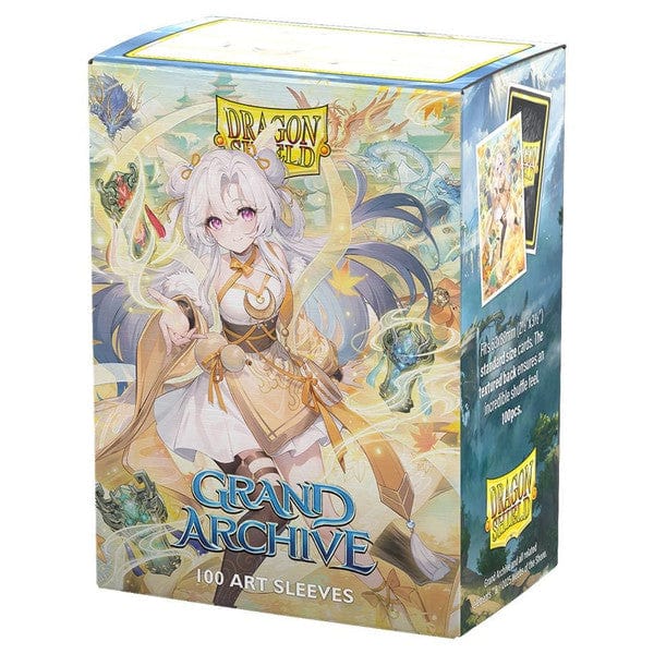 Dragon Shield Game Supplies > Card Sleeves Dragon Shield: Art: Matte: Grand Archive: Guo Jia, Heaven’s Favored (100) 5706569161286 ATM16128