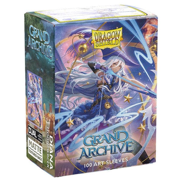 Dragon Shield - Grand Archive - Diana, Moonpiercer - Matte Dual Art Sleeves Dragon Shield - Grand Archive - Diana, Moonpiercer - Matte Dual Art Sleeves