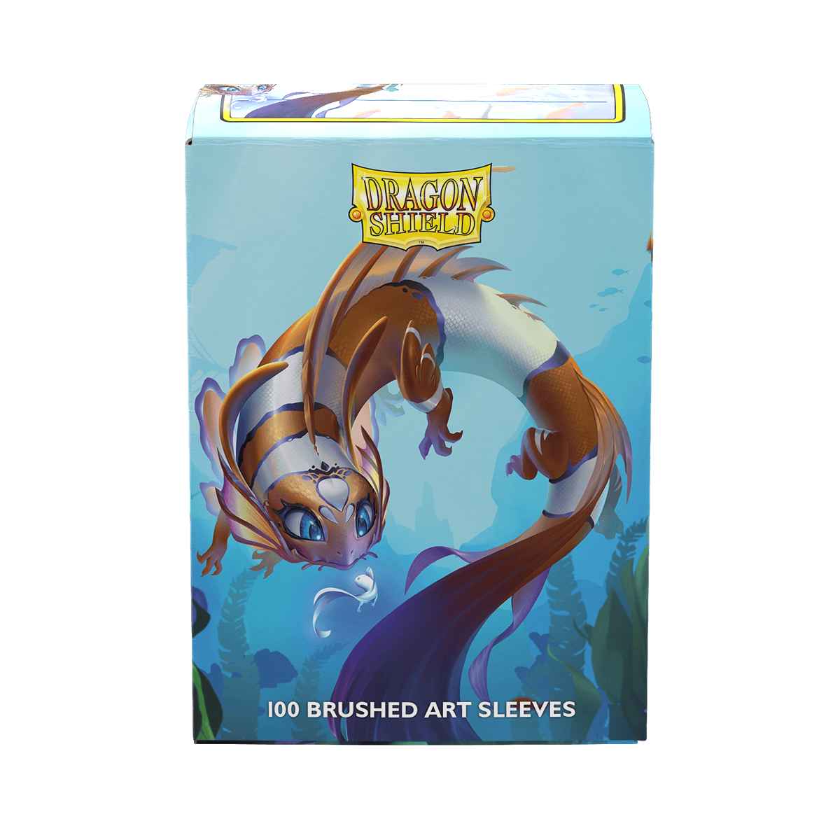 Dragon Shield Game Supplies > Card Sleeves DRAGON SHIELD SLEEVES BRUSHED ART THE CINDERFIN 100CT 5706569121143 AT-12114