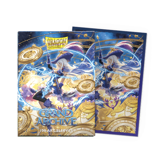 Dragon Shield Game Supplies > Card Sleeves DRAGON SHIELD SLEEVES GRAND ARCHIVE CHRONOWARP 100CT (50) 5706569161705 AT-16170