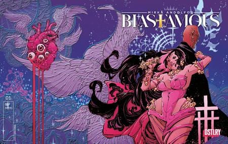 DSTLRY Comic Books > Incentives BLASFAMOUS #2 (OF 3) CVR C INC 1:10 JORGE CORONOA VAR (MR) '61499847323600231 1223DY359