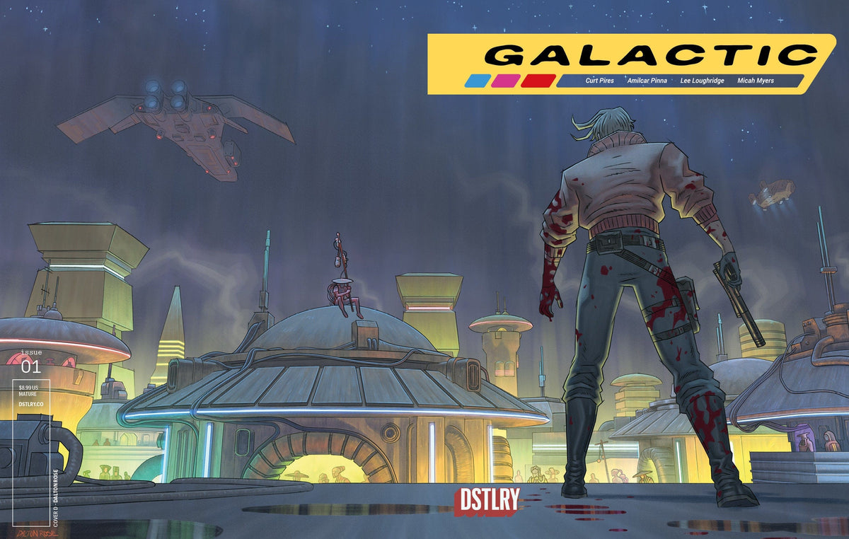 DSTLRY Comic Books > Incentives GALACTIC #1 1:25 INCV CVR D DALTON ROSE VARIANT 61499847378600141 PRH-61499847378600141