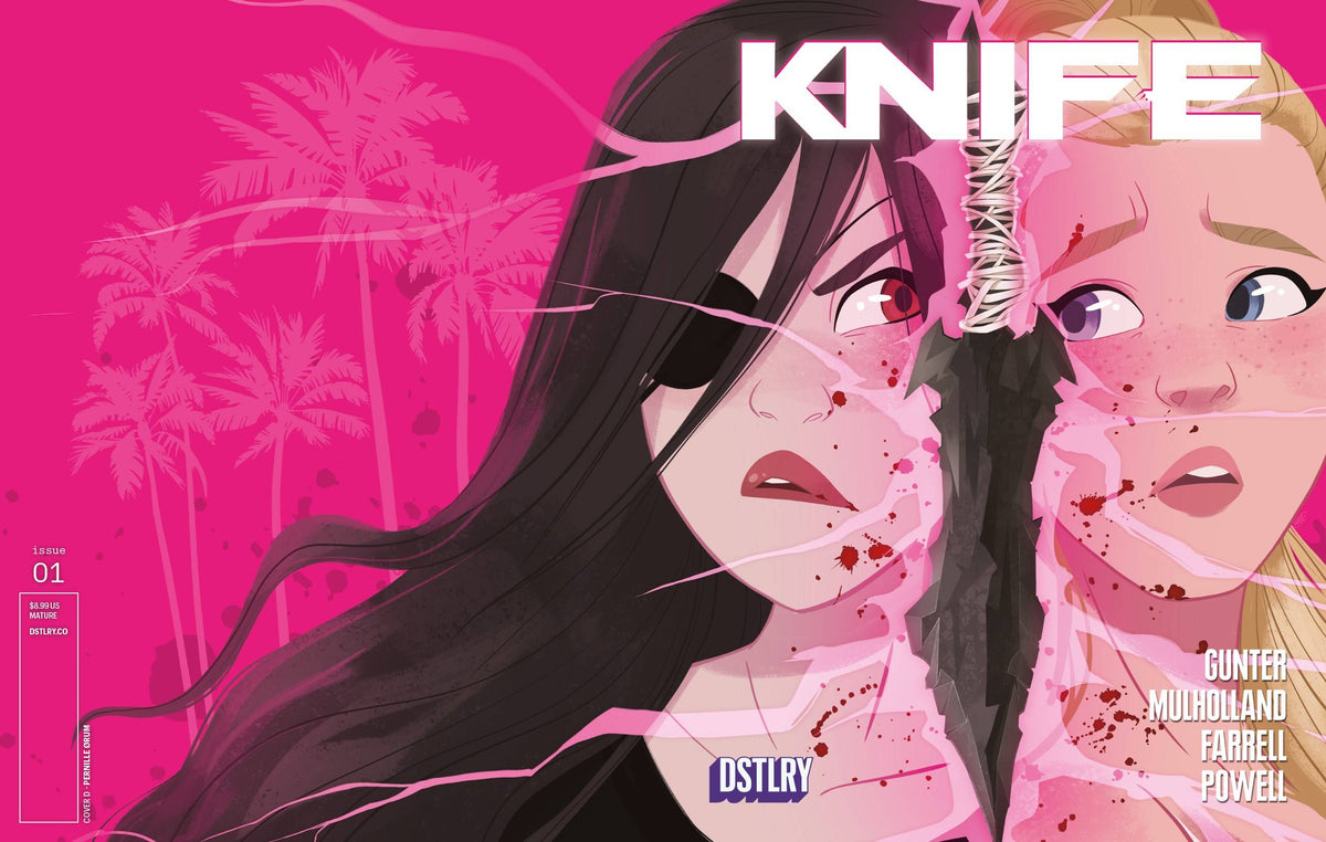 DSTLRY Comic Books > Incentives KNIFE #1 CVR D 1:25 INCV REDACTED 61499847375500141 FEB251103