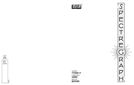DSTLRY Comic Books SPECTREGRAPH #1 (OF 4) CVR G BLANK SKETCH VAR (MR) 61499847317500171 0124DY913