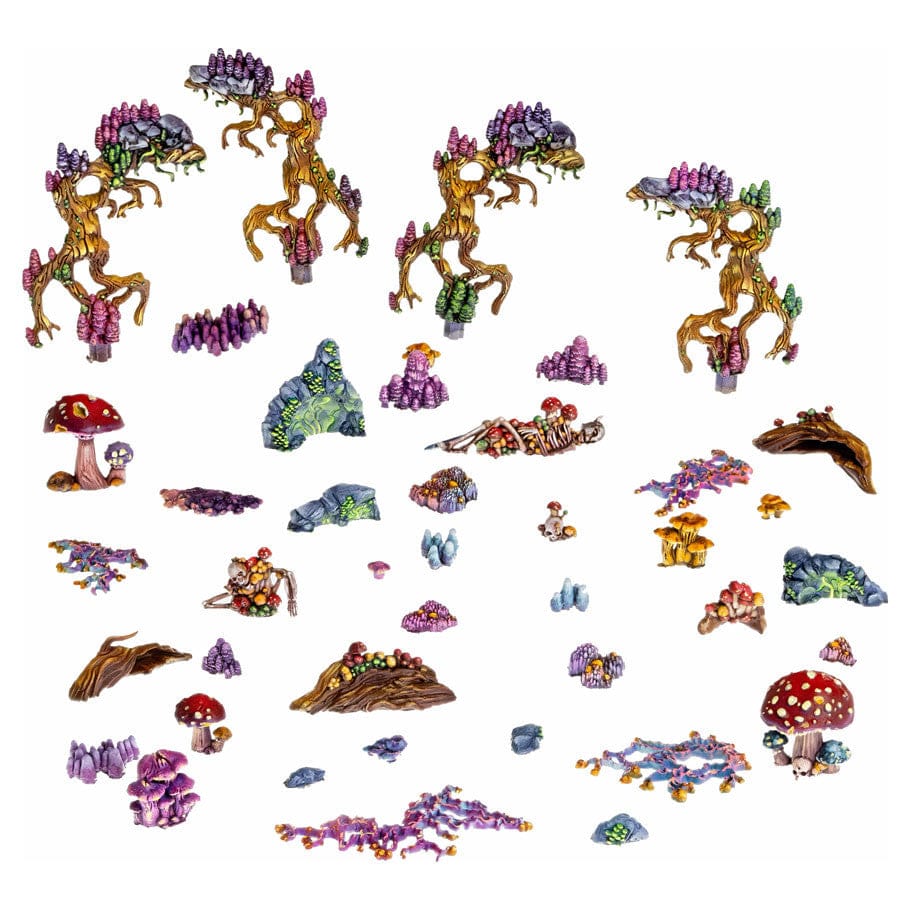 Dungeons & Lasers Miniatures > Other Miniatures Dungeons & Lasers: Cave Fungi: Scatter Terrain 5901397102122 ACHDNL0132