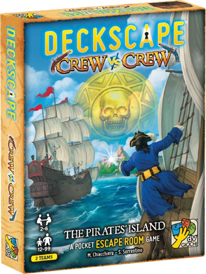 DVG (DV Giochi) Tabletop Games > Small Box Games Deckscape: Crew VS Crew 9788894957334 DVG 5733