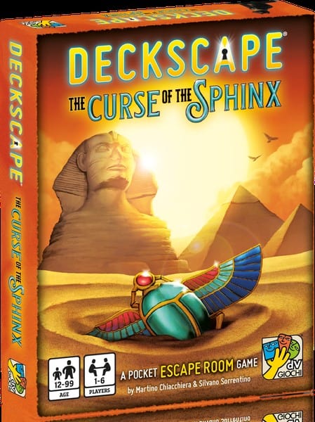 DVG (DV Giochi) Tabletop Games > Small Box Games Deckscape: The Curse of the Sphinx 9788894957105 DVG 5710
