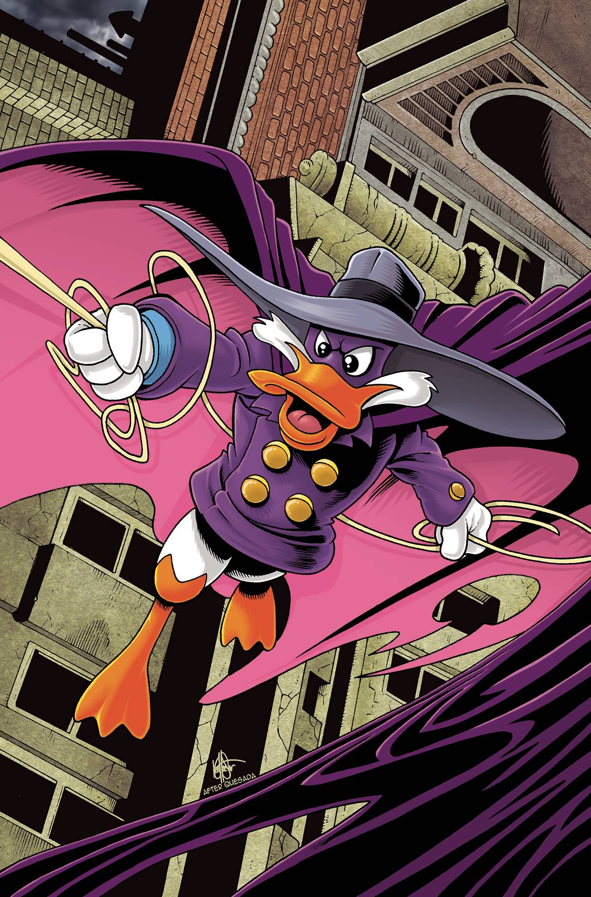 Dynamic Forces Comic Books DARKWING DUCK #10 CVR U 1:10 INCV FOC HAESER VIRGIN 72513032463410211