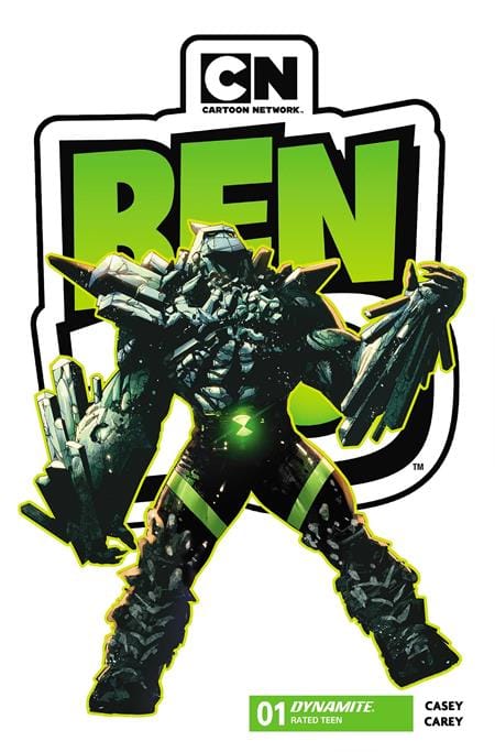 Dynamite Comic Books BEN 10 #1 4TH PTG CVR A ROBERT CAREY 72513036343501014 0626DE8098