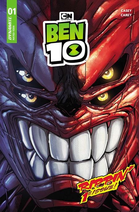 Dynamite Comic Books BEN 10 #1 CVR Q CORMAC HUGHES TRADE DRESS VAR 72513036343501171 0326DE8091