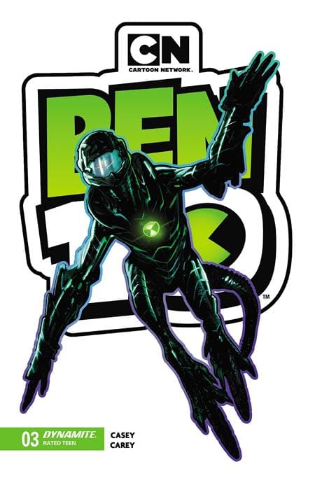 Dynamite Comic Books BEN 10 #3 2ND PTG CVR A ROBERT CAREY 72513036343503012 0626DE8104