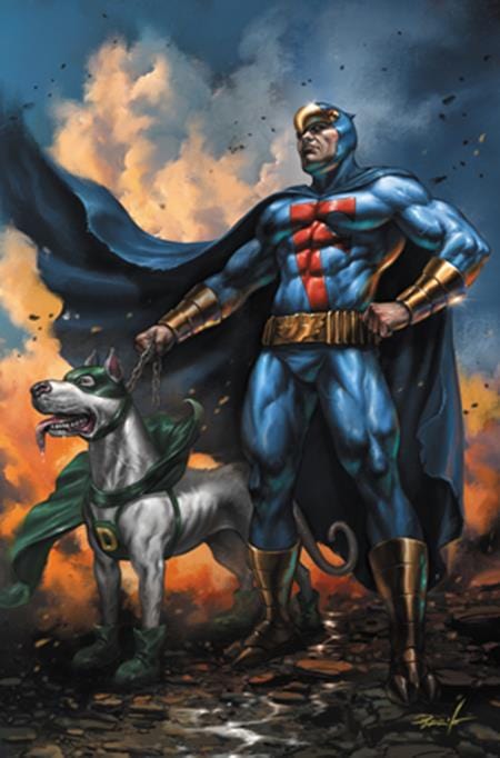 Dynamite Comic Books BLUE FALCON & DYNOMUTT #1 CVR K LUCIO PARRILLO 1:50 INC VIRGIN VAR 72513035910001111 0725DE1194