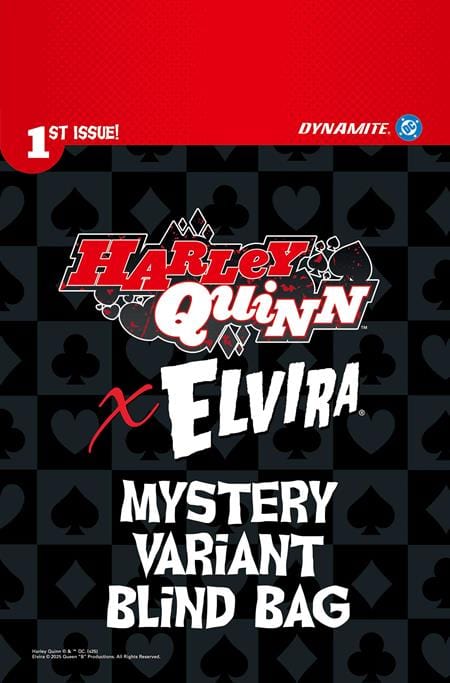 Dynamite Comic Books > Bundles HARLEY QUINN X ELVIRA #1 CVR ZD BLIND BAG - 10 PACK BUNDLE TE-0825DE8373-10-BUNDLE