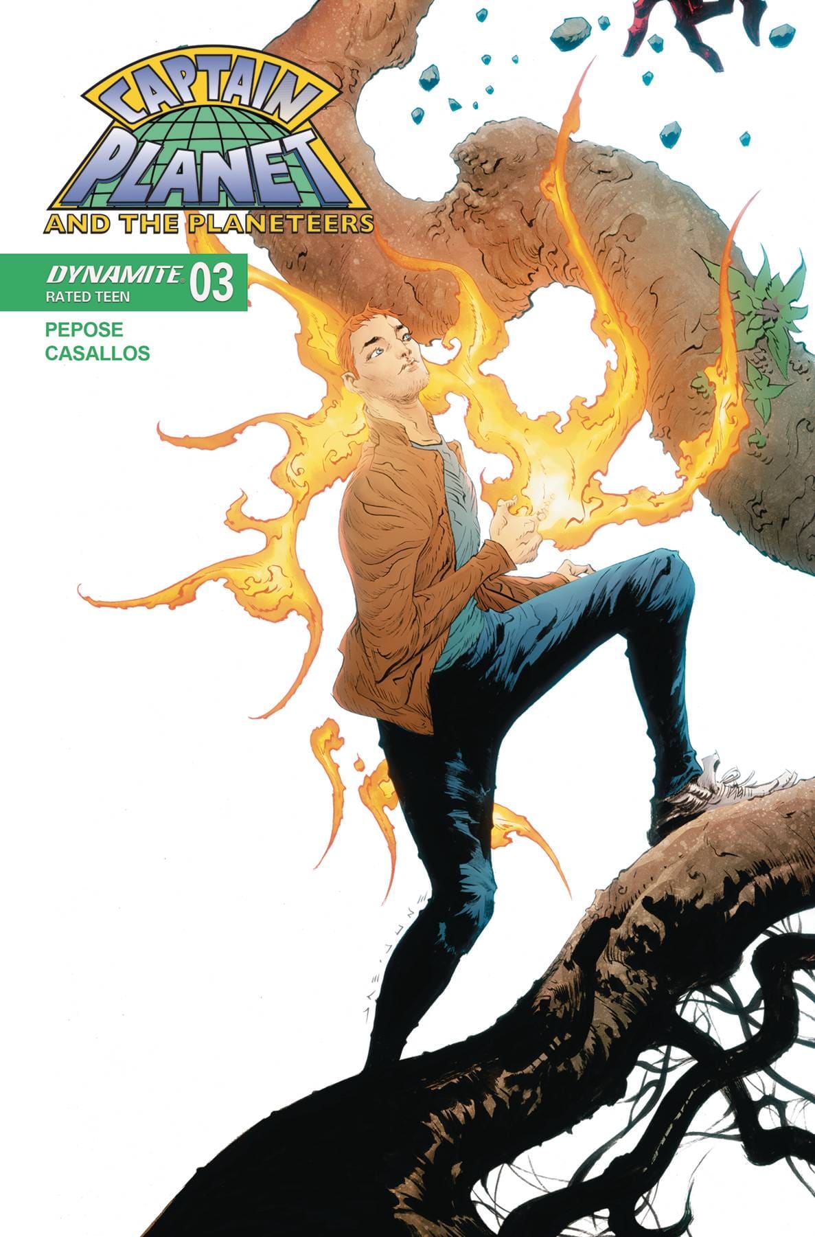 Dynamite Comic Books CAPTAIN PLANET #3 CVR B LEE & CHUNG 72513035474703021 APR250054