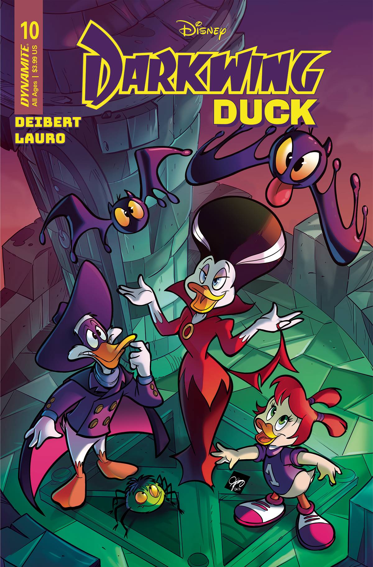 Dynamite Comic Books DARKWING DUCK #10 CVR E CANGIALOSI 72513032463410051 AUG230306