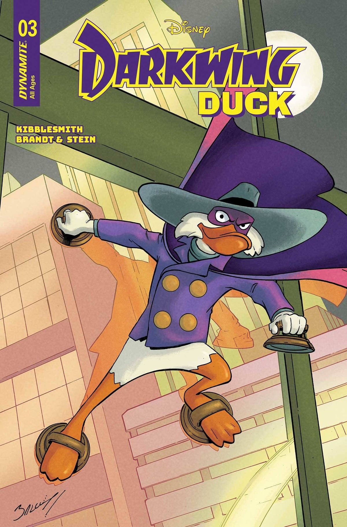 Dynamite Comic Books DARKWING DUCK #3 CVR B BAGLEY 72513035273603021 FEB250236