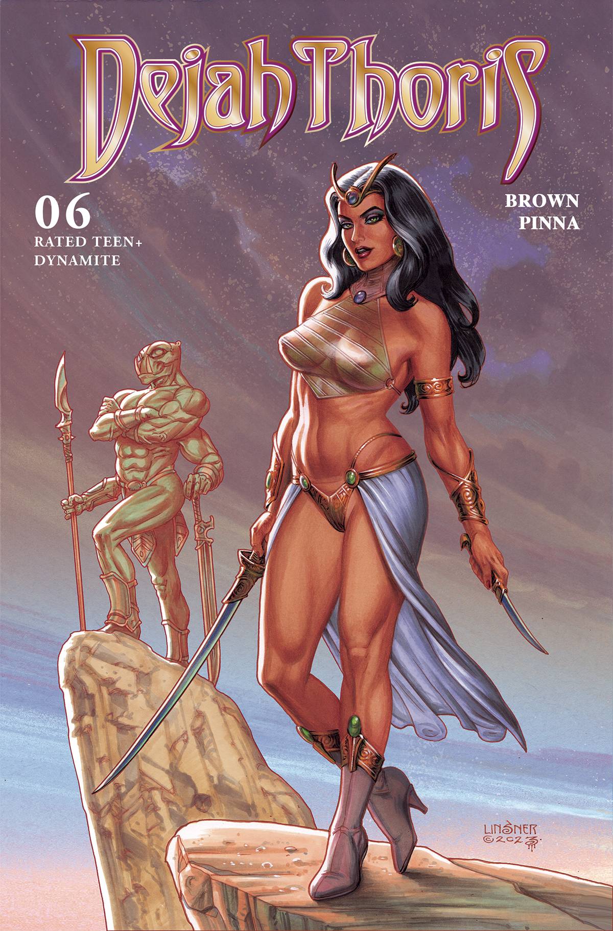 DYNAMITE Comic Books DEJAH THORIS (2023) #6 CVR A LINSNER 72513032869406011 JUN230763