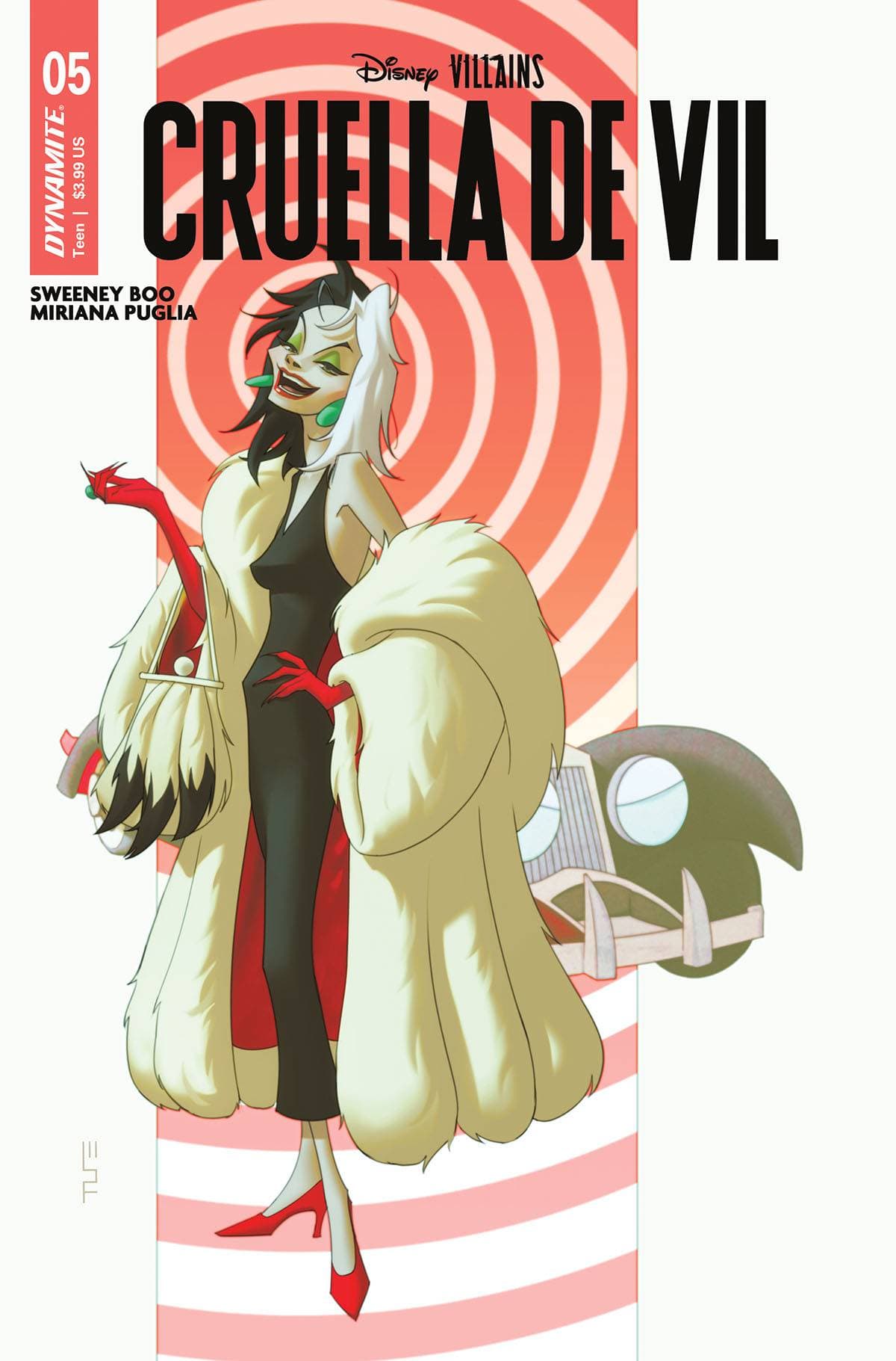 DYNAMITE Comic Books DISNEY VILLAINS CRUELLA DE VIL #5 CVR B FORBES 72513033603305021 FEB240266