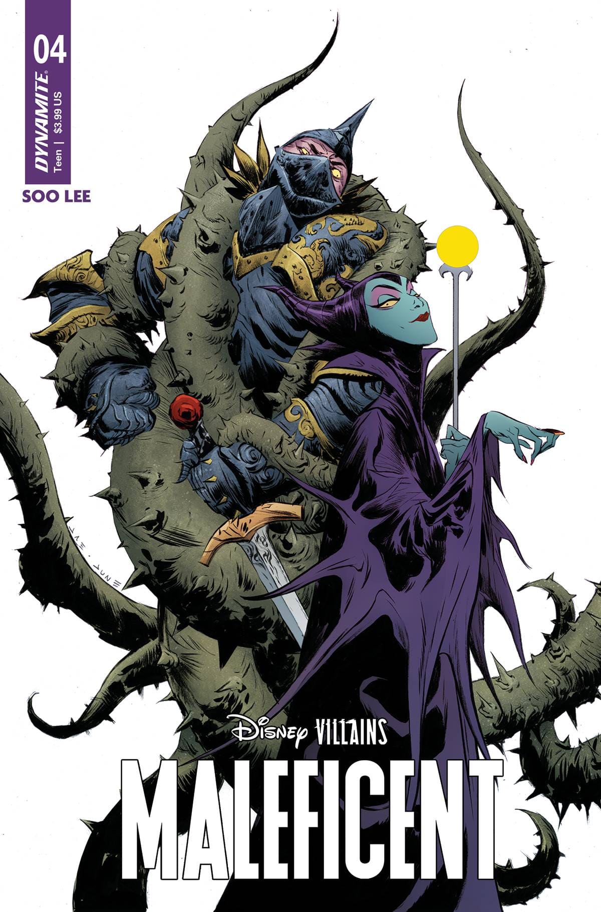 DYNAMITE Comic Books DISNEY VILLAINS MALEFICENT #4 CVR A JAE LEE 72513033020804011 JUN230714