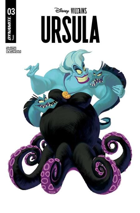 Dynamite Comic Books DISNEY VILLAINS URSULA #3 CVR D SHATOKI SHIKI VAR 72513036284103041 0226DE0634