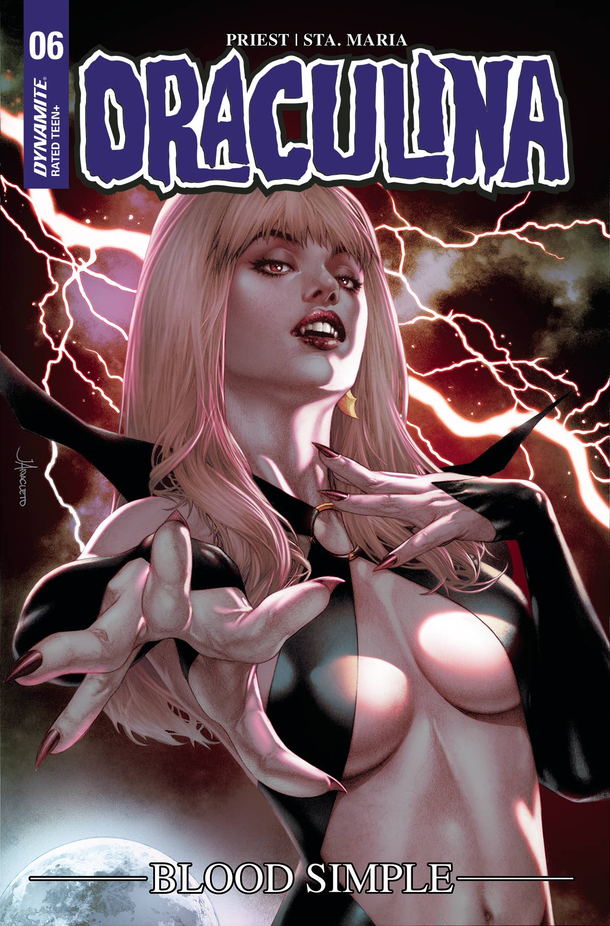DYNAMITE Comic Books DRACULINA BLOOD SIMPLE #6 CVR A ANACLETO 72513032796306011 JUN230775