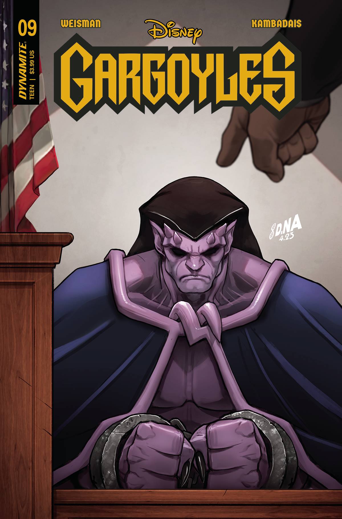 DYNAMITE Comic Books GARGOYLES #9 CVR A NAKAYAMA 72513032546409011 JUN230679