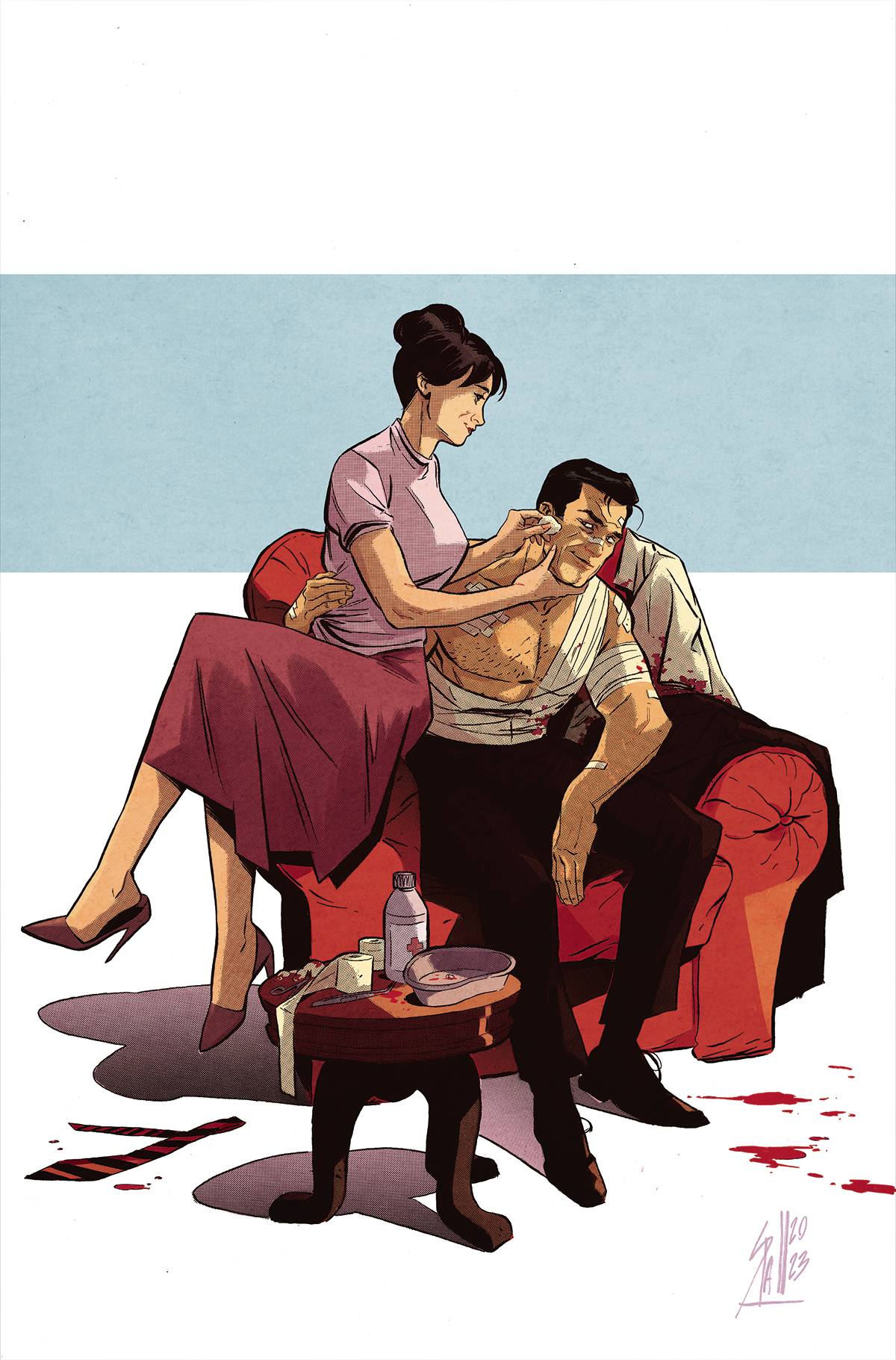 DYNAMITE Comic Books > Incentives 007 FOR KING COUNTRY #5 CVR I 1:15 INCV VAR SPALLETA VIRGIN 72513032953005091 JUN230749