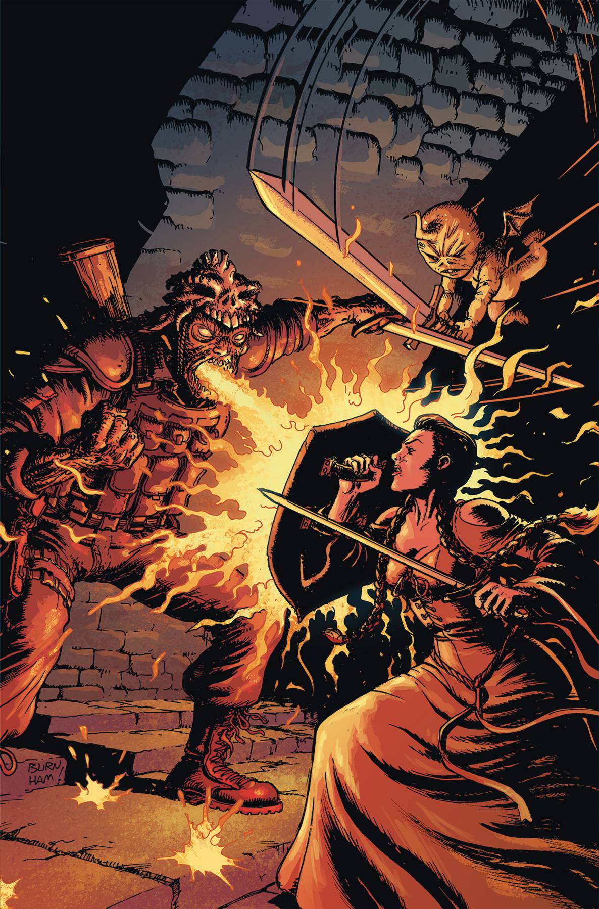 Dynamite Comic Books > Incentives AOD FOREVER #11 CVR E 1:10 INCV BURNHAM VIRGIN 72513033477011051 JUN240334