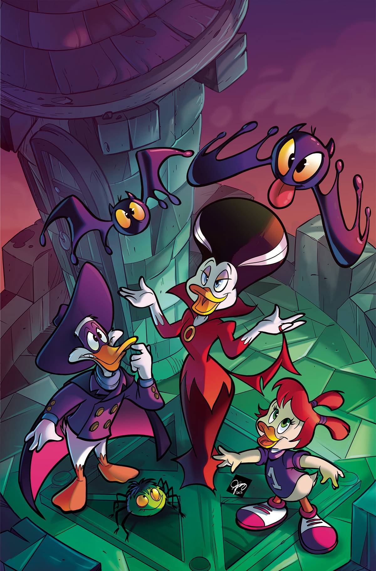 Dynamite Comic Books > Incentives DARKWING DUCK #10 CVR J 1:15 INCV VAR CANGIALOSI VIRGIN 72513032463410101 AUG230311