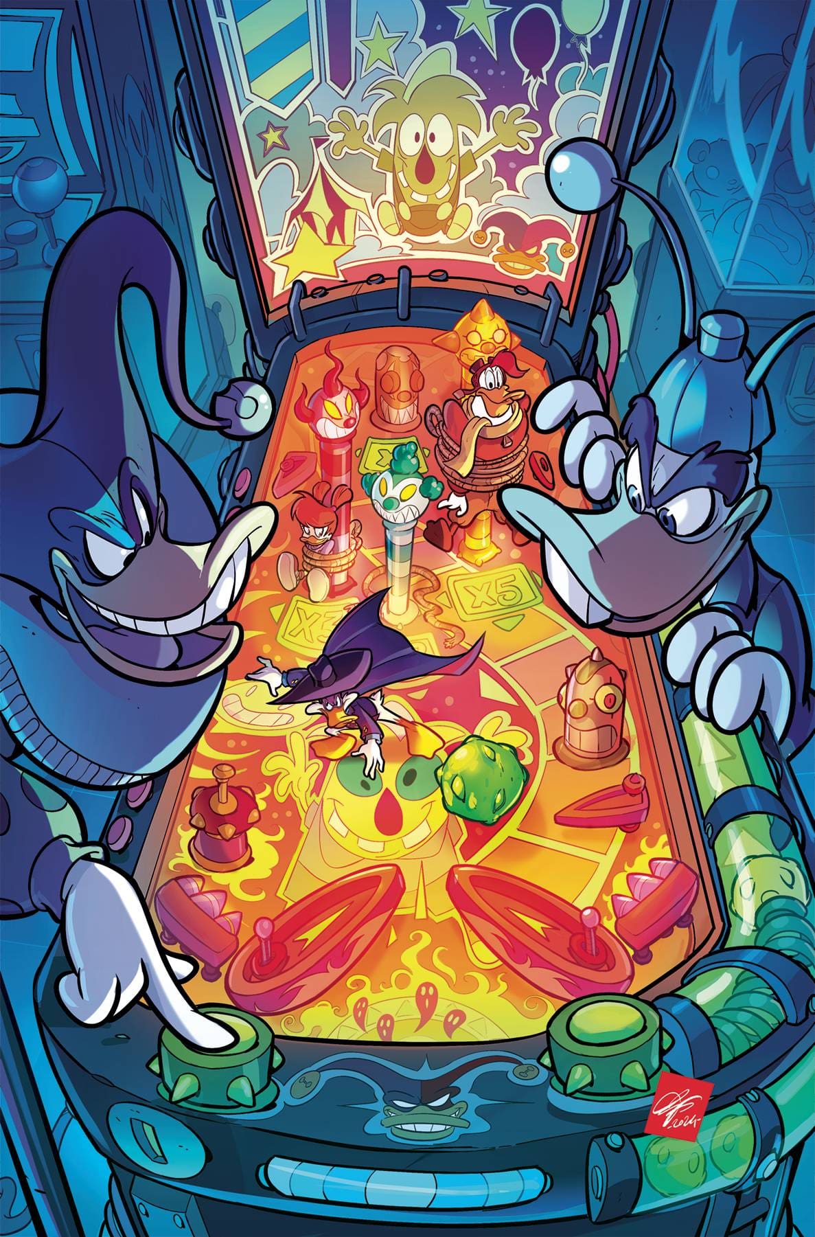 Dynamite Comic Books > Incentives DARKWING DUCK #4 CVR N 1:20 INCV CANGIALOSI VIRGIN 72513035273604141 MAR250083