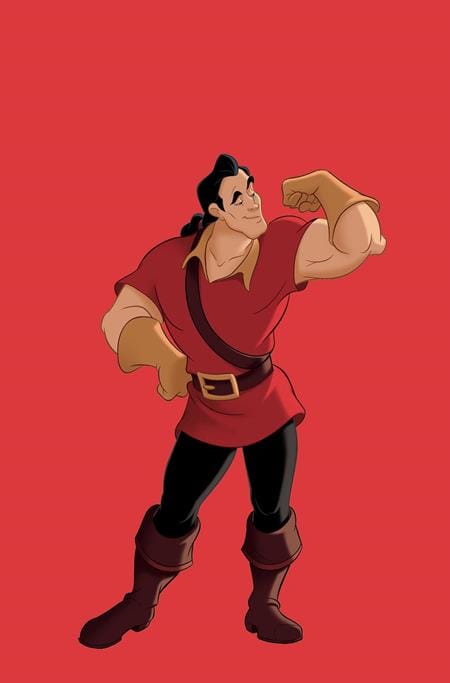 Dynamite Comic Books > Incentives DISNEY VILLAINS GASTON #2 CVR I INC 1:15 ANIMATION ART VIRGIN VAR 72513035801102091 0226DE0629