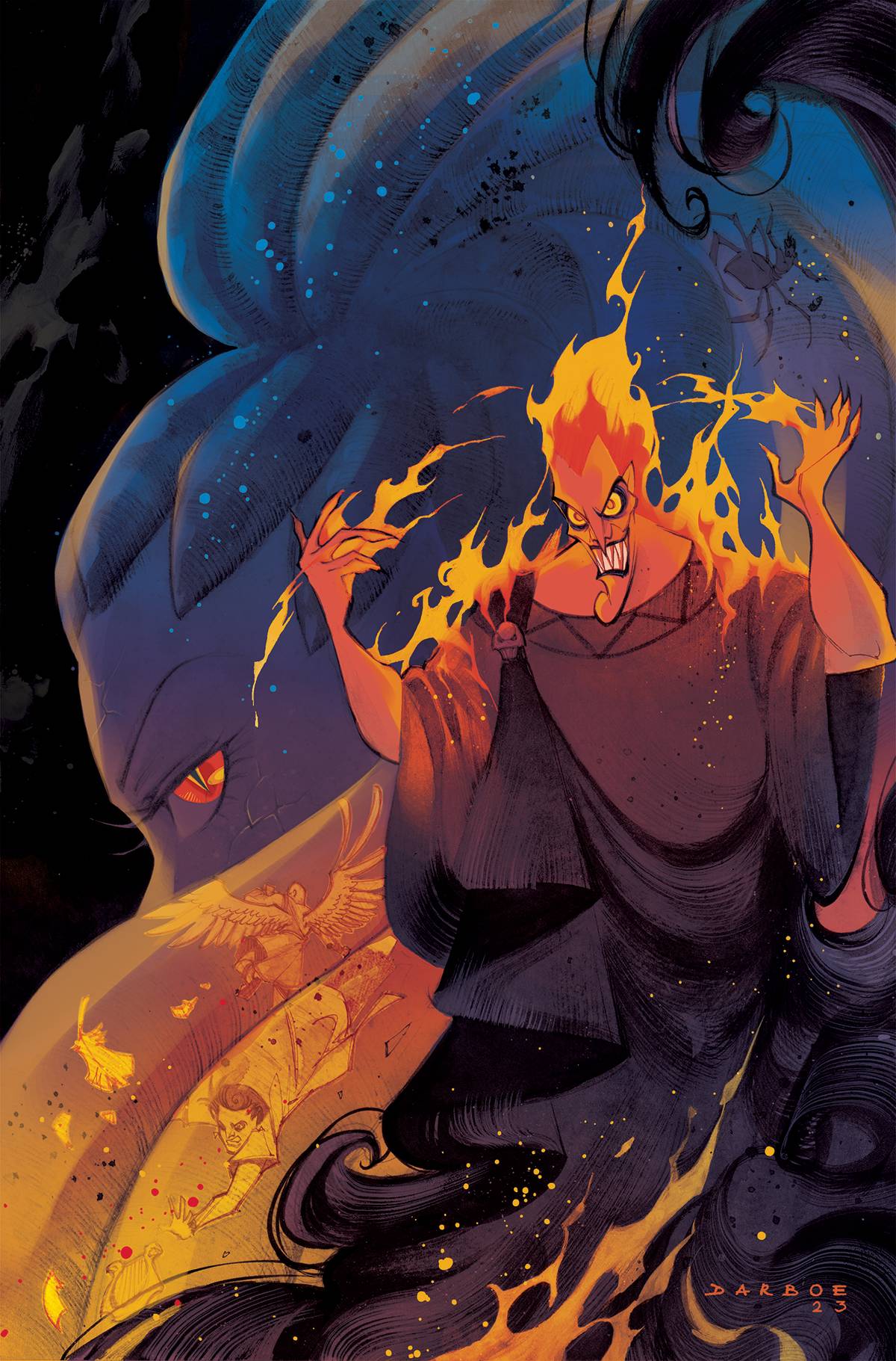 Dynamite Comic Books > Incentives DISNEY VILLAINS HADES #4 CVR H 1:10 INCV DARBOE VIRGIN 72513033283704081 SEP230240