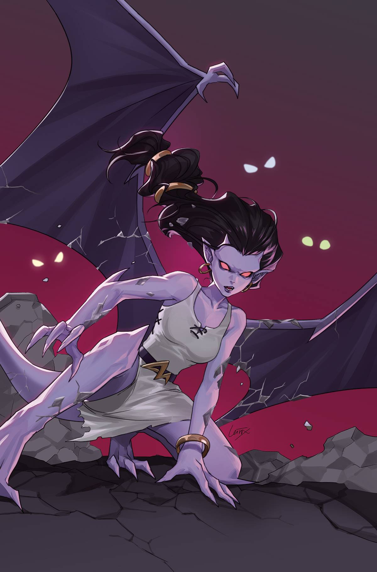 Dynamite Comic Books > Incentives GARGOYLES #11 CVR L 1:15 INCV VAR LEIRIX VIRGIN 72513032546411121 AUG230327