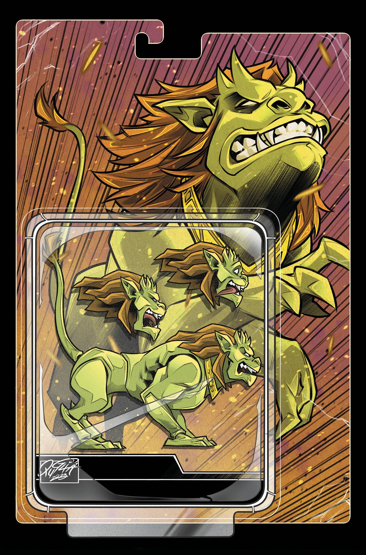 DYNAMITE Comic Books > Incentives GARGOYLES #12 CVR G 1:5 INCV ACTION FIGURE VIRGIN 72513032546412071 SEP230263