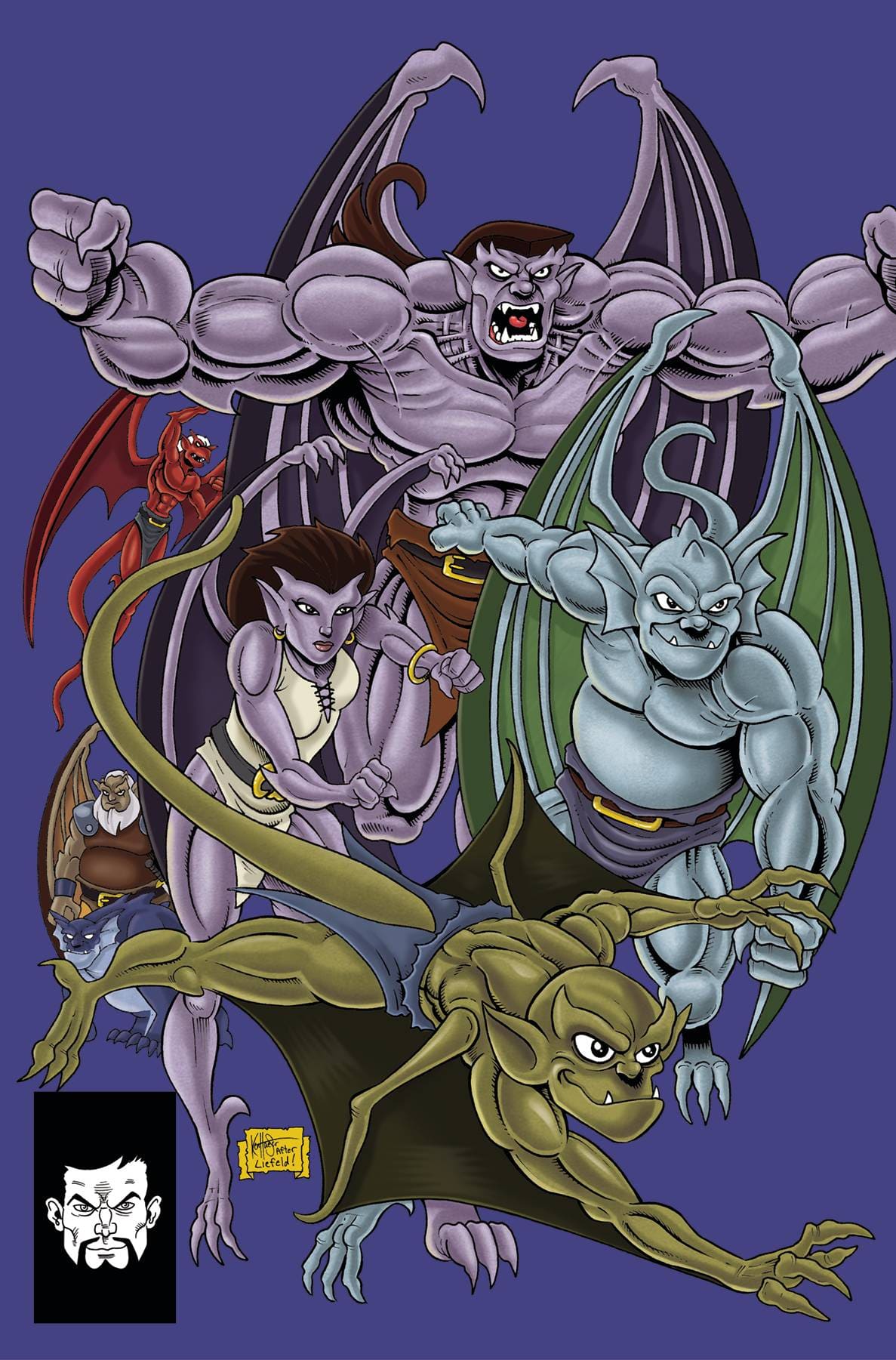 DYNAMITE Comic Books > Incentives GARGOYLES #12 CVR T 1:10 FOC INCV HAESER VIRGIN 72513032546412201 DEC237795