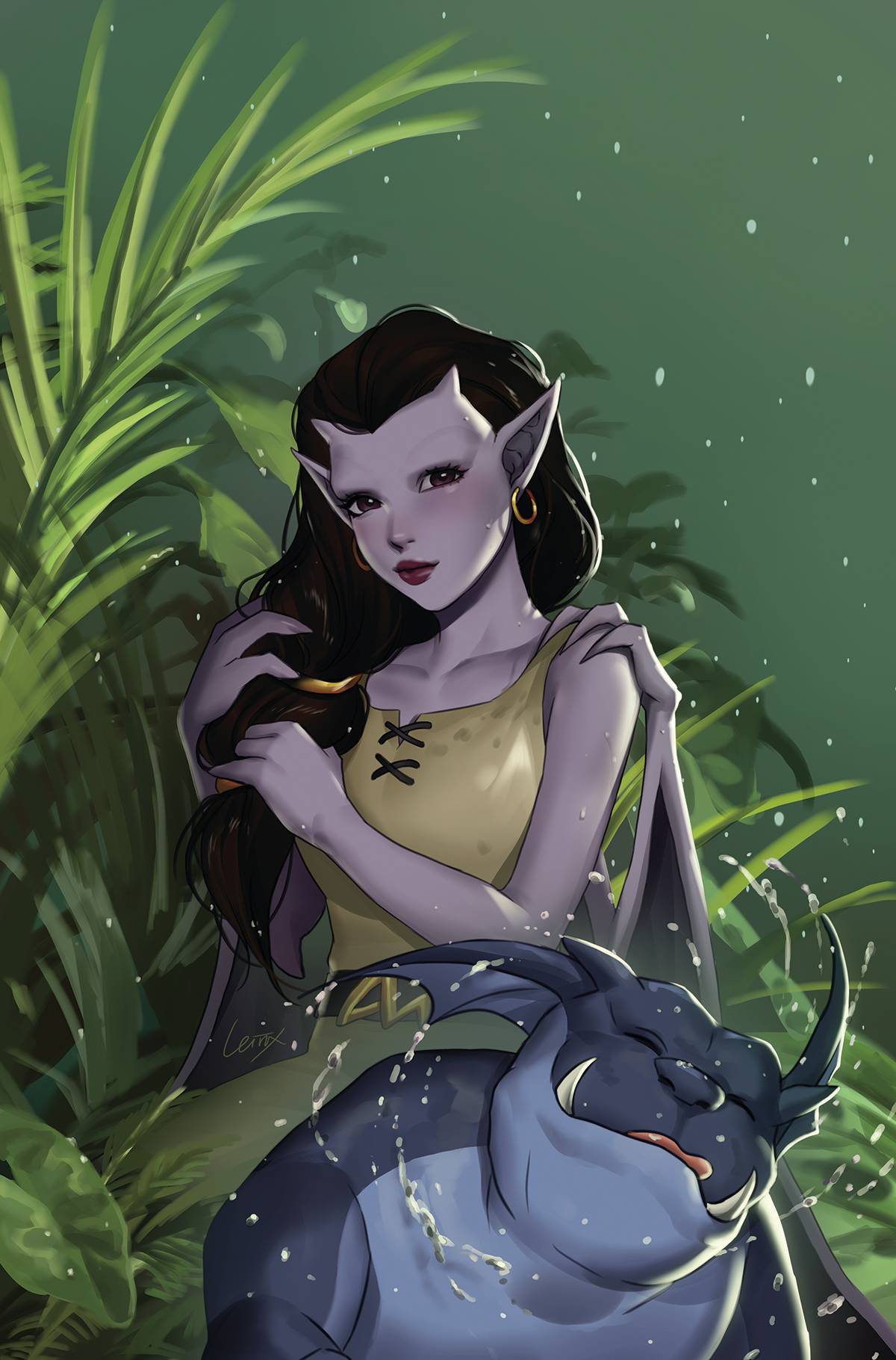 DYNAMITE Comic Books > Incentives GARGOYLES #9 CVR M 1:20 INCV VAR LEIRIX VIRGIN 72513032546409131 JUN230691