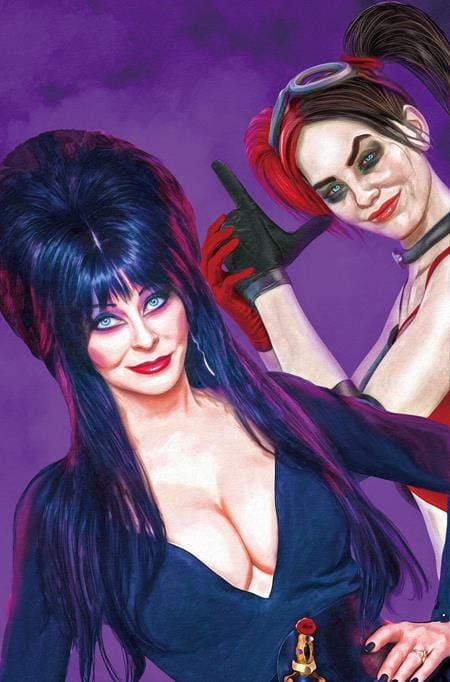 Dynamite Comic Books > Incentives HARLEY QUINN X ELVIRA #1 CVR S INC 1:20 MARK SPEARS VIRGIN VAR 72513035710601191 0825DE0653