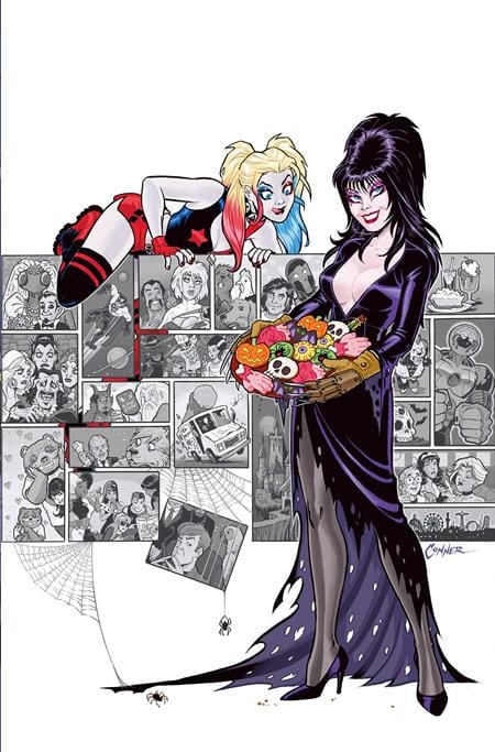 Dynamite Comic Books > Incentives HARLEY QUINN X ELVIRA #6 CVR L INC 1:20 AMANDA CONNER COOKIES VIRGIN VAR 72513035710606121 0126DE0644