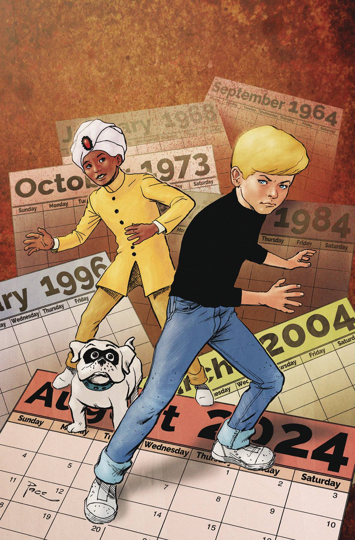 Dynamite Comic Books > Incentives JONNY QUEST #1 CVR X 1:80 INCV PACE VIRGIN 72513034659901241 JUN240202