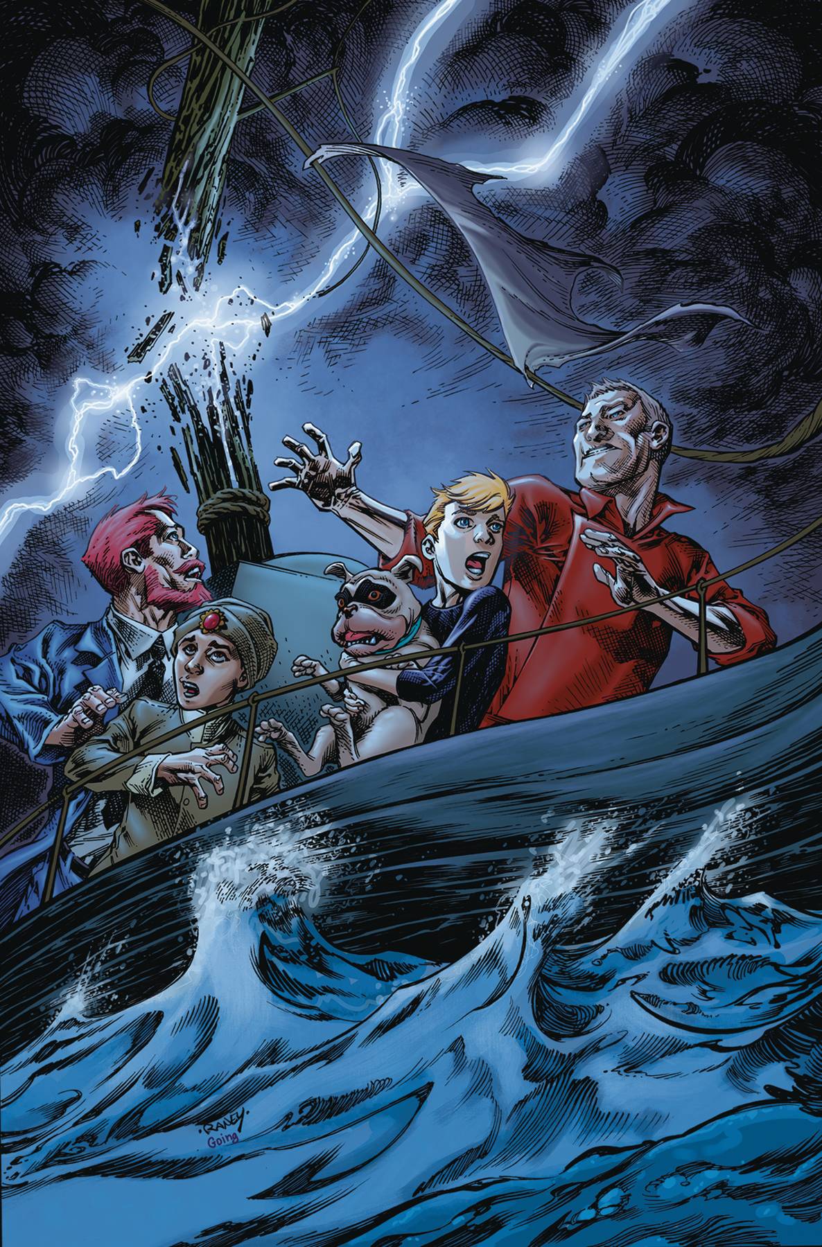 Dynamite Comic Books > Incentives JONNY QUEST #1 CVR Y 1:90 INCV RANEY VIRGIN 72513034659901251 JUN240203