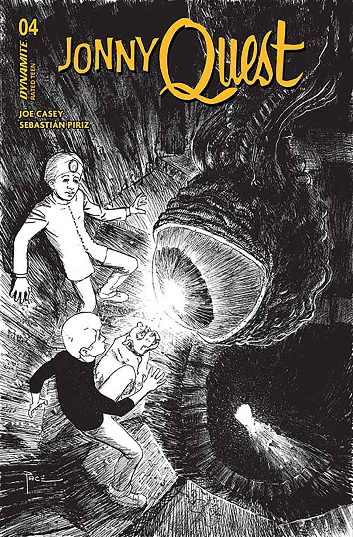 DYNAMITE Comic Books > Incentives JONNY QUEST #4 CVR F 1:10 INCV PACE LINE ART 72513034659904061 SEP240230
