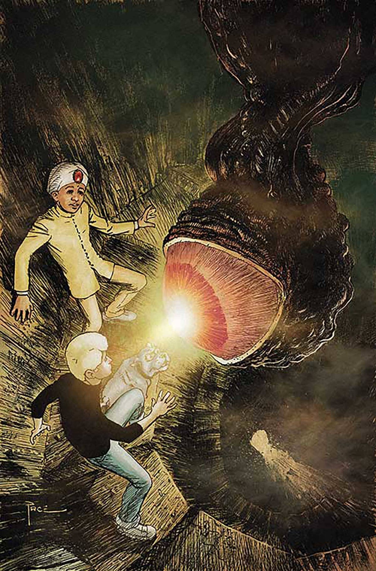 DYNAMITE Comic Books > Incentives JONNY QUEST #4 CVR J 1:20 INCV PACE VIRGIN 72513034659904101 SEP240234